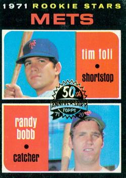 2020 Topps Heritage - 50th Anniversary Buybacks #83 Mets 1971 Rookie Stars (Tim Foli / Randy Bobb) Front