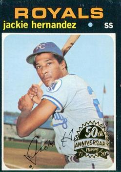 2020 Topps Heritage - 50th Anniversary Buybacks #144 Jackie Hernandez Front