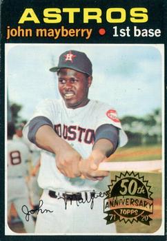 2020 Topps Heritage - 50th Anniversary Buybacks #148 John Mayberry Front