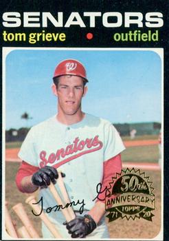 2020 Topps Heritage - 50th Anniversary Buybacks #167 Tom Grieve Front