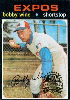 2020 Topps Heritage - 50th Anniversary Buybacks #171 Bobby Wine Front