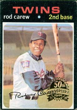 2020 Topps Heritage - 50th Anniversary Buybacks #210 Rod Carew Front