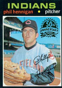 2020 Topps Heritage - 50th Anniversary Buybacks #211 Phil Hennigan Front