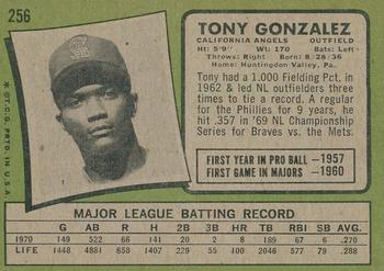 2020 Topps Heritage - 50th Anniversary Buybacks #256 Tony Gonzalez Back