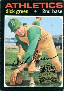 2020 Topps Heritage - 50th Anniversary Buybacks #258 Dick Green Front