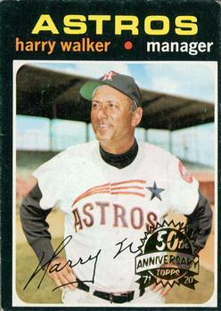 2020 Topps Heritage - 50th Anniversary Buybacks #312 Harry Walker Front