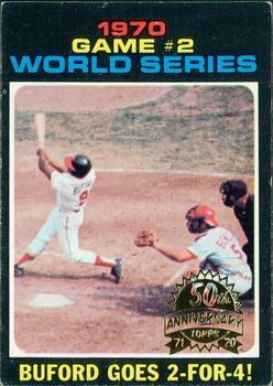 2020 Topps Heritage - 50th Anniversary Buybacks #328 1970 World Series Game 2 Front
