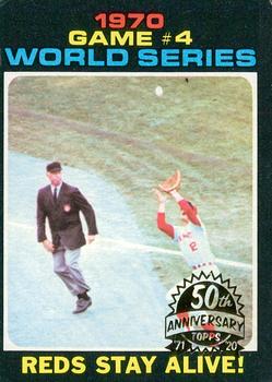 2020 Topps Heritage - 50th Anniversary Buybacks #330 1970 World Series Game 4 Front