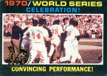 2020 Topps Heritage - 50th Anniversary Buybacks #332 1970 World Series Front