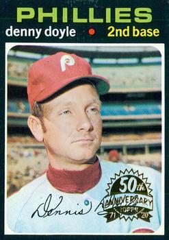 2020 Topps Heritage - 50th Anniversary Buybacks #352 Denny Doyle Front