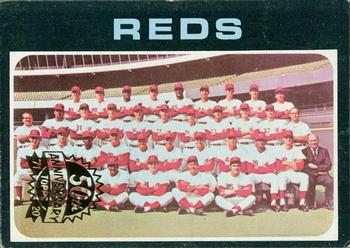 2020 Topps Heritage - 50th Anniversary Buybacks #357 Reds Team Front