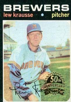 2020 Topps Heritage - 50th Anniversary Buybacks #372 Lew Krausse Front
