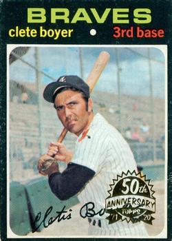 2020 Topps Heritage - 50th Anniversary Buybacks #374 Clete Boyer Front
