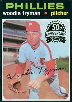 2020 Topps Heritage - 50th Anniversary Buybacks #414 Woodie Fryman Front