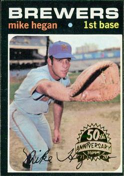 2020 Topps Heritage - 50th Anniversary Buybacks #415 Mike Hegan Front