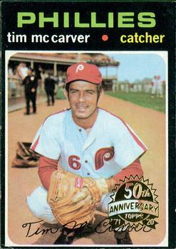 2020 Topps Heritage - 50th Anniversary Buybacks #465 Tim McCarver Front