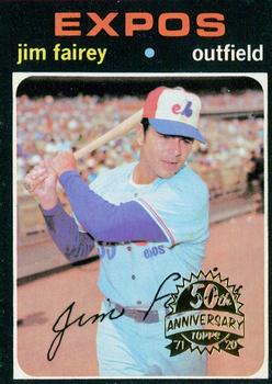 2020 Topps Heritage - 50th Anniversary Buybacks #474 Jim Fairey Front