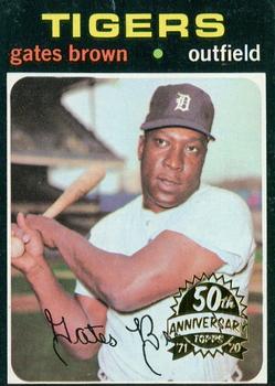 2020 Topps Heritage - 50th Anniversary Buybacks #503 Gates Brown Front