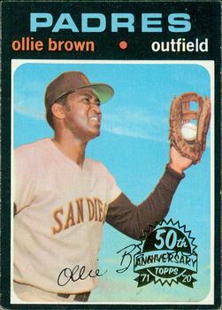 2020 Topps Heritage - 50th Anniversary Buybacks #505 Ollie Brown Front