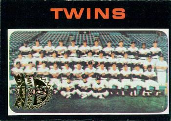 2020 Topps Heritage - 50th Anniversary Buybacks #522 Twins Team Front