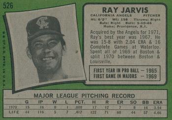 2020 Topps Heritage - 50th Anniversary Buybacks #526 Ray Jarvis Back