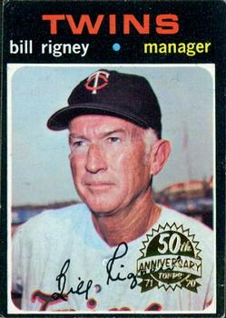 2020 Topps Heritage - 50th Anniversary Buybacks #532 Bill Rigney Front