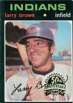 2020 Topps Heritage - 50th Anniversary Buybacks #539 Larry Brown Front