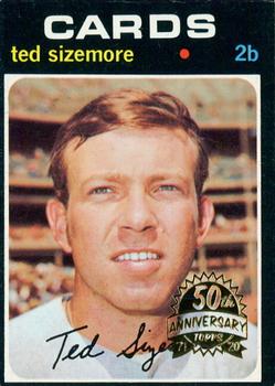 2020 Topps Heritage - 50th Anniversary Buybacks #571 Ted Sizemore Front
