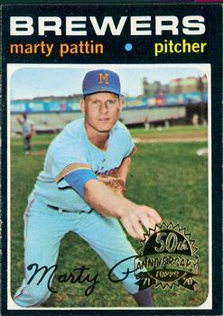 2020 Topps Heritage - 50th Anniversary Buybacks #579 Marty Pattin Front