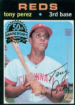 2020 Topps Heritage - 50th Anniversary Buybacks #580 Tony Perez Front
