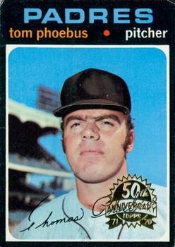 2020 Topps Heritage - 50th Anniversary Buybacks #611 Tom Phoebus Front