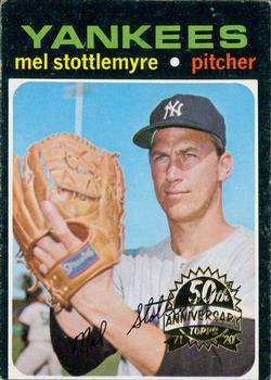 2020 Topps Heritage - 50th Anniversary Buybacks #615 Mel Stottlemyre Front