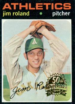 2020 Topps Heritage - 50th Anniversary Buybacks #642 Jim Roland Front