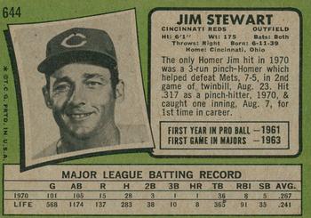 2020 Topps Heritage - 50th Anniversary Buybacks #644 Jimmy Stewart Back