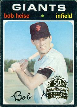 2020 Topps Heritage - 50th Anniversary Buybacks #691 Bob Heise Front