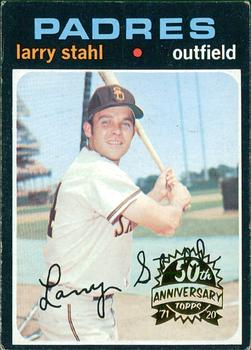2020 Topps Heritage - 50th Anniversary Buybacks #711 Larry Stahl Front