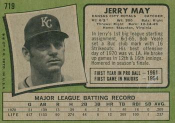 2020 Topps Heritage - 50th Anniversary Buybacks #719 Jerry May Back