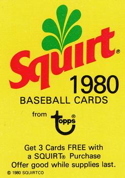 1980 Topps Squirt #NNO Lifetime .300 Hitters Front