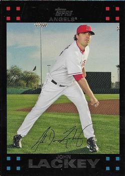 2007 Topps - Red Back #1 John Lackey Front