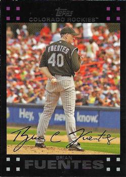 2007 Topps - Red Back #57 Brian Fuentes Front