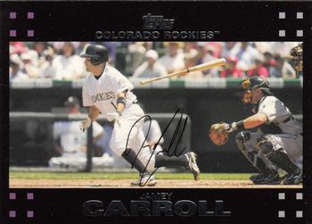 2007 Topps - Red Back #89 Jamey Carroll Front