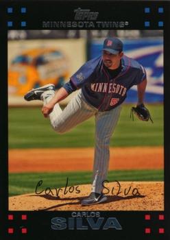 2007 Topps - Red Back #91 Carlos Silva Front