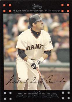 2007 Topps - Red Back #141 Rich Aurilia Front