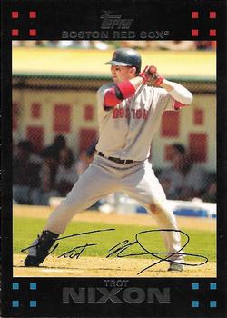 2007 Topps - Red Back #142 Trot Nixon Front