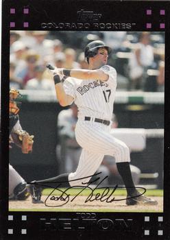 2007 Topps - Red Back #150 Todd Helton Front