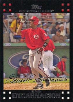 2007 Topps - Red Back #194 Edwin Encarnacion Front