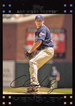 2007 Topps - Red Back #218 Clay Hensley Front