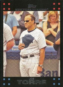 2007 Topps - Red Back #243 Joe Torre Front