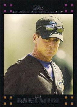 2007 Topps - Red Back #257 Bob Melvin Front