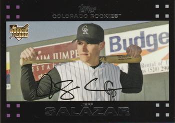2007 Topps - Red Back #272 Jeff Salazar Front